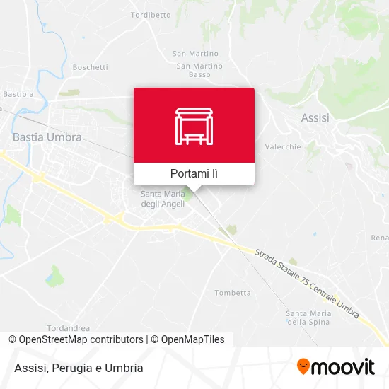 Mappa Assisi