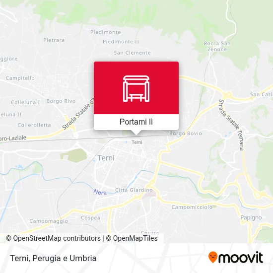 Mappa Terni