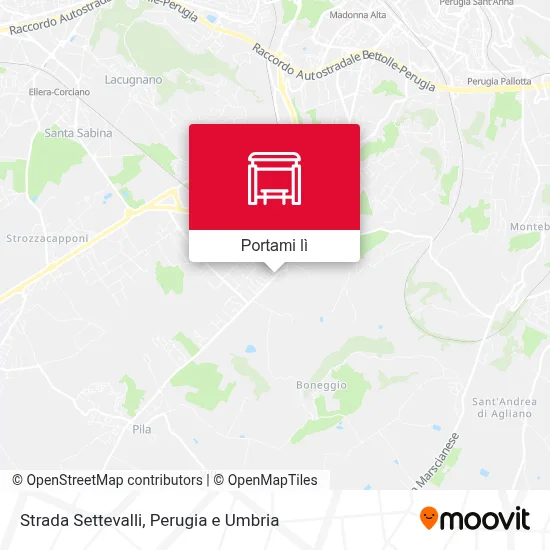 Mappa Strada Settevalli
