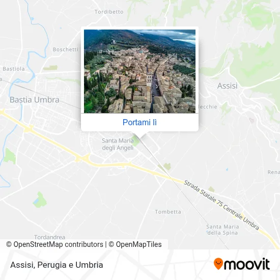 Mappa Assisi