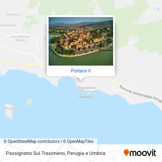 Mappa Passignano Sul Trasimeno