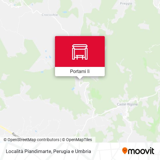 Mappa Località Piandimarte