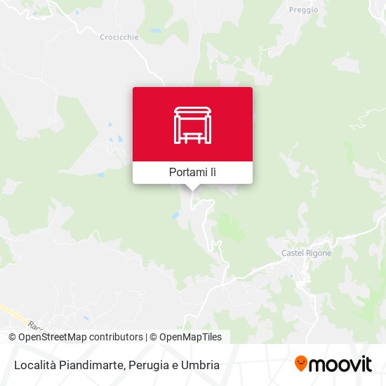 Mappa Località Piandimarte