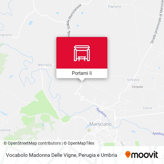 Mappa Vocabolo Madonna Delle Vigne