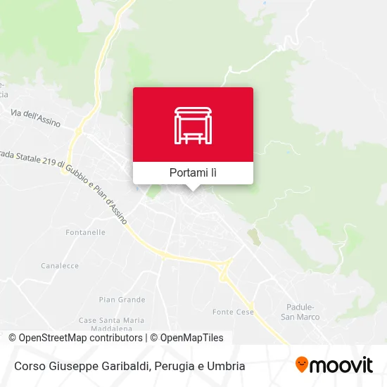 Mappa Corso Giuseppe Garibaldi