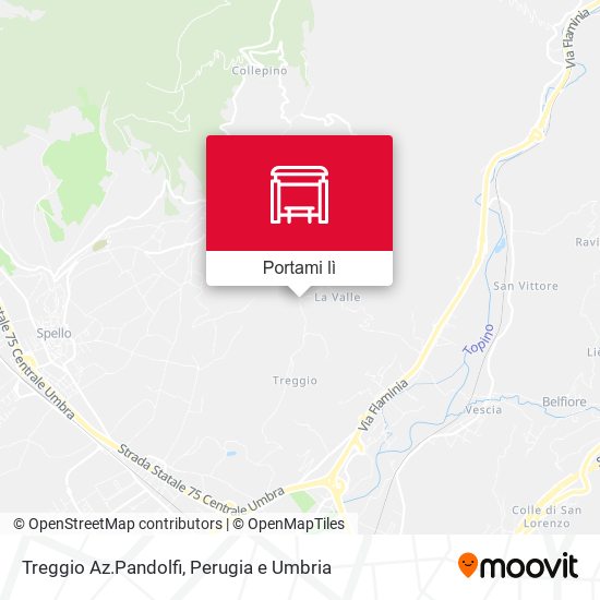 Mappa Treggio Az.Pandolfi