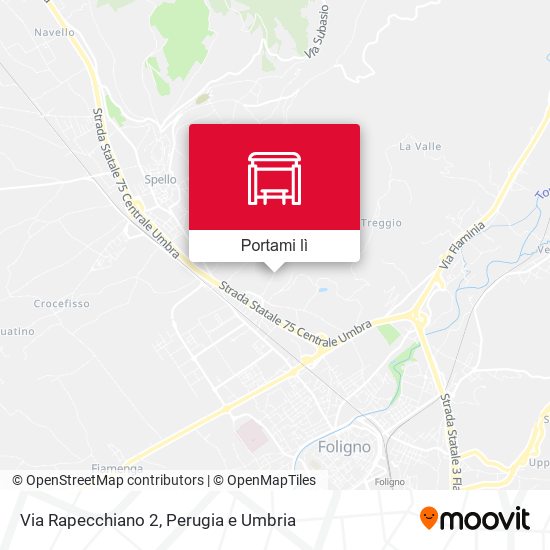 Mappa Via Rapecchiano 2