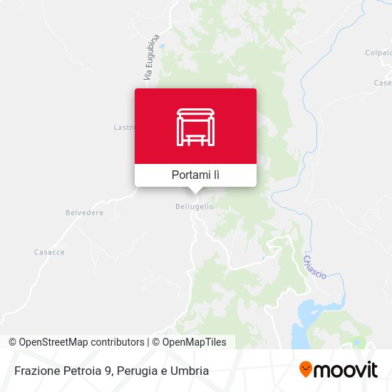 Mappa Frazione Petroia 9