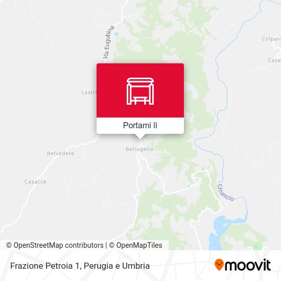 Mappa Frazione Petroia 1