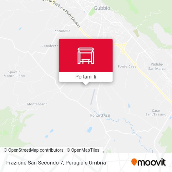 Mappa Frazione San Secondo 7