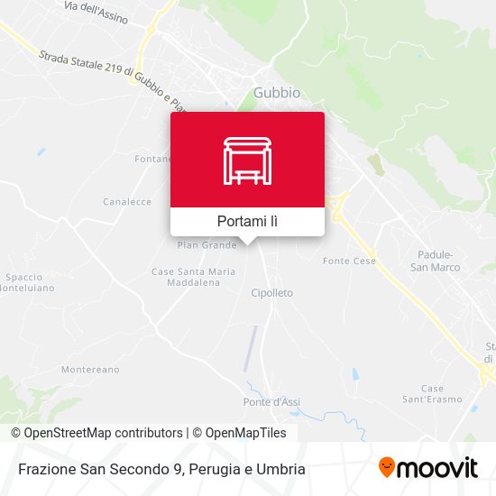 Mappa Frazione San Secondo 9