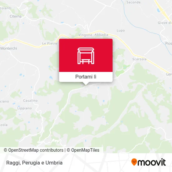 Mappa Raggi