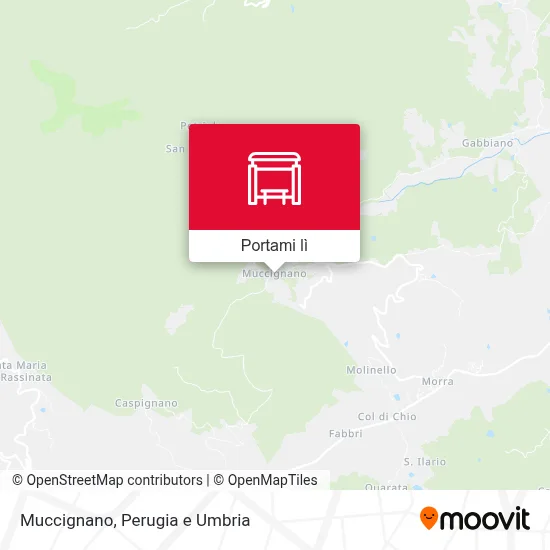 Mappa Muccignano