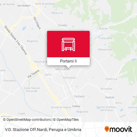 Mappa V.D. Stazione Off.Nardi