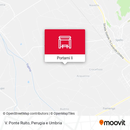 Mappa V. Ponte Ruito