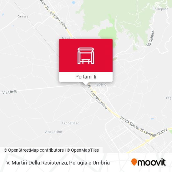 Mappa V. Martiri Della Resistenza
