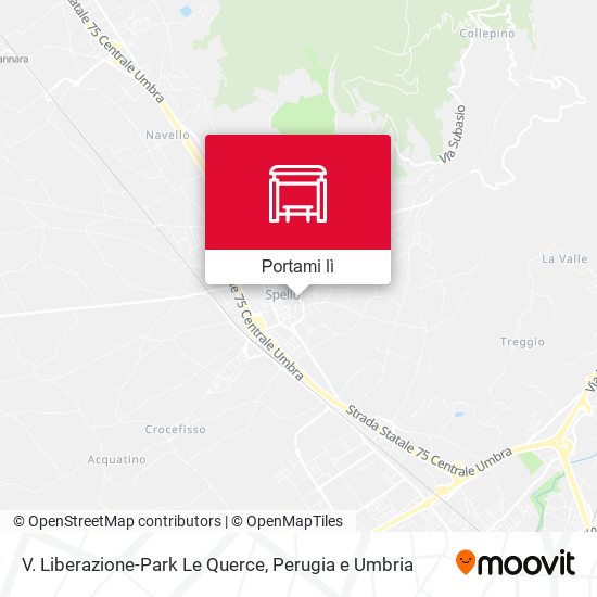 Mappa V. Liberazione-Park Le Querce