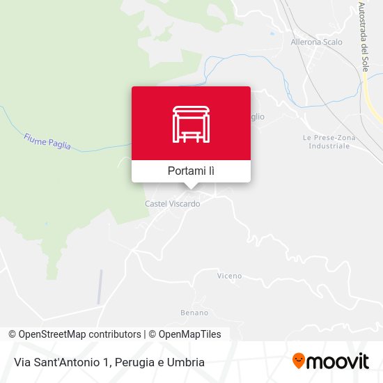 Mappa Via Sant'Antonio 1