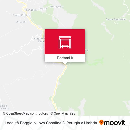 Mappa Località Poggio Nuovo Casaline 3