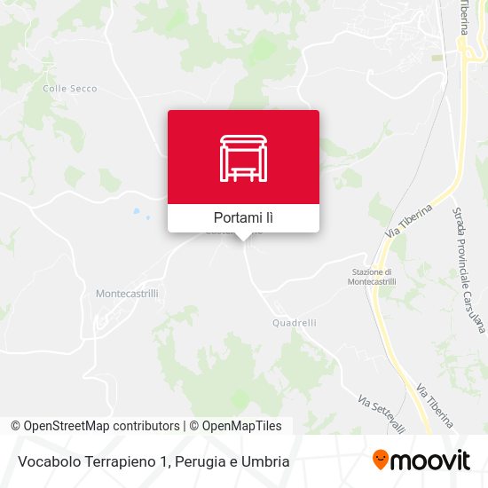 Mappa Vocabolo Terrapieno 1