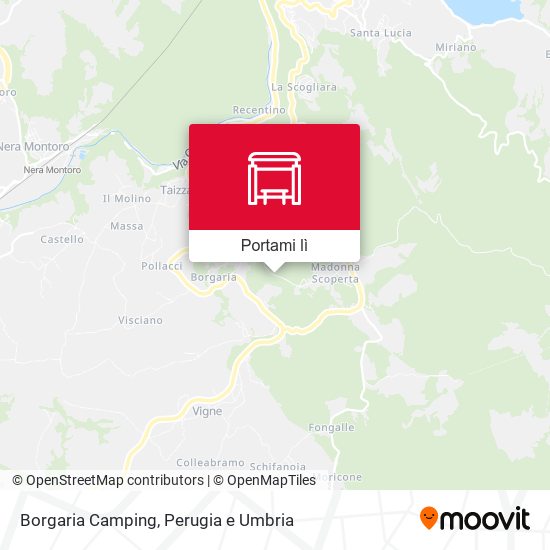 Mappa Borgaria Camping