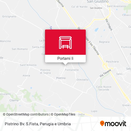 Mappa Pistrino Bv. S.Fista