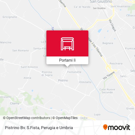 Mappa Pistrino Bv. S.Fista