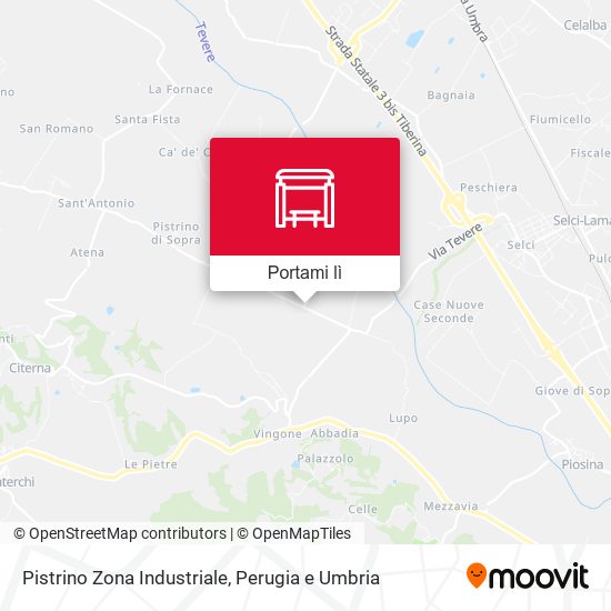 Mappa Pistrino Zona Industriale