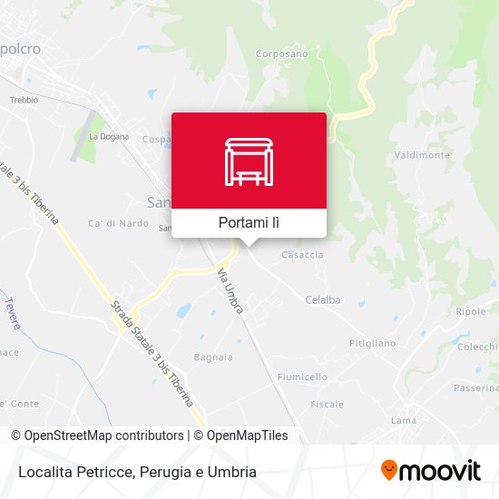Mappa Localita Petricce