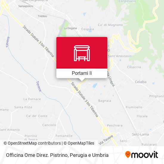 Mappa Officina Ome Direz. Pistrino