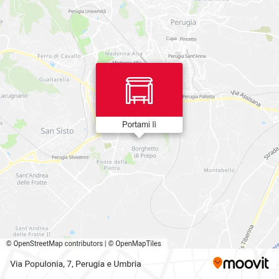 Mappa Via Populonia, 7