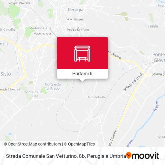 Mappa Strada Comunale San Vetturino, 8b