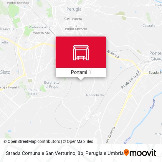 Mappa Strada Comunale San Vetturino, 8b