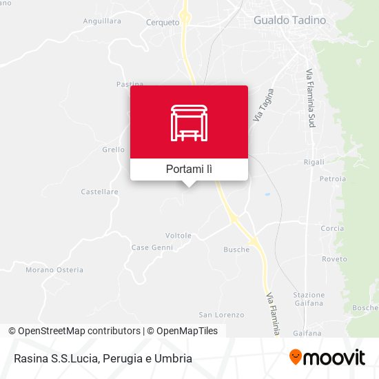 Mappa Rasina S.S.Lucia