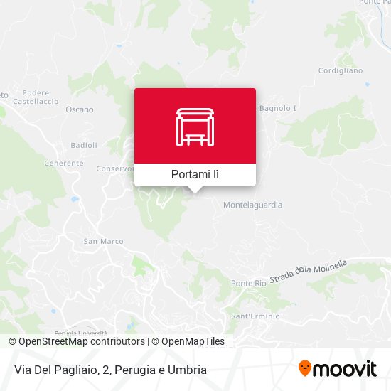 Mappa Via Del Pagliaio, 2