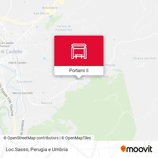 Mappa Loc.Sasso