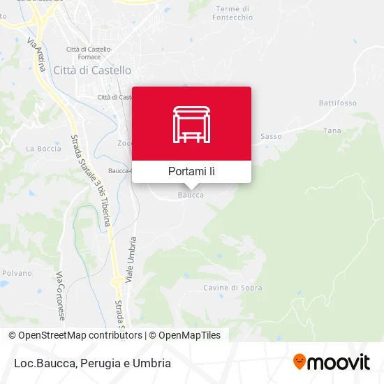 Mappa Loc.Baucca