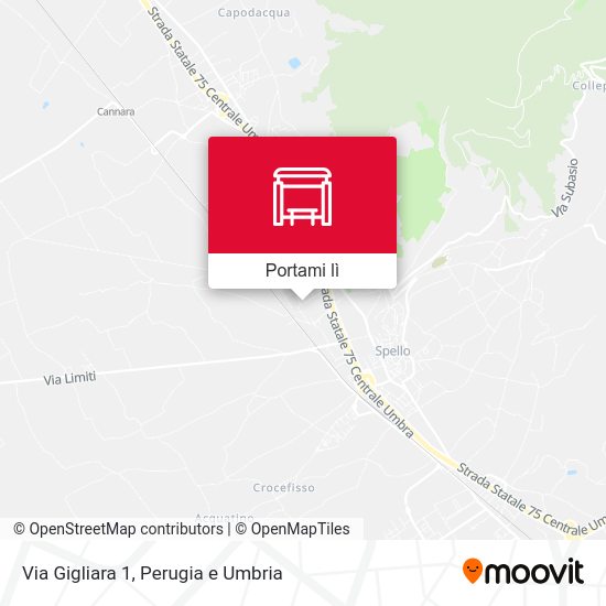 Mappa Via Gigliara 1