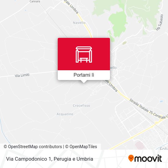 Mappa Via Campodonico 1
