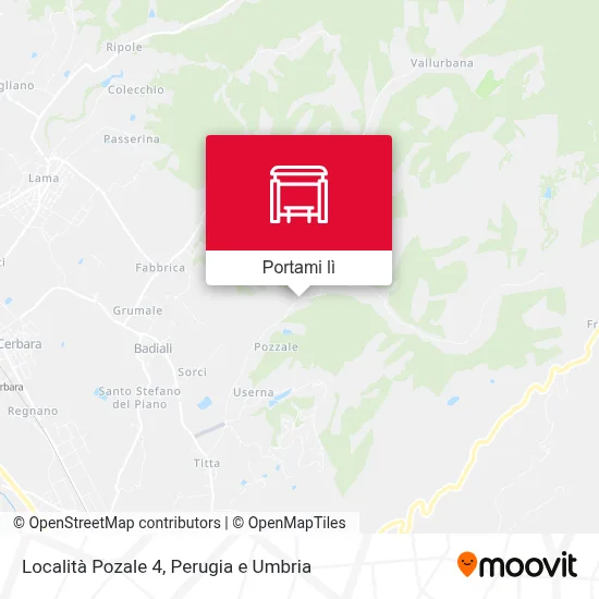 Mappa Località Pozale 4