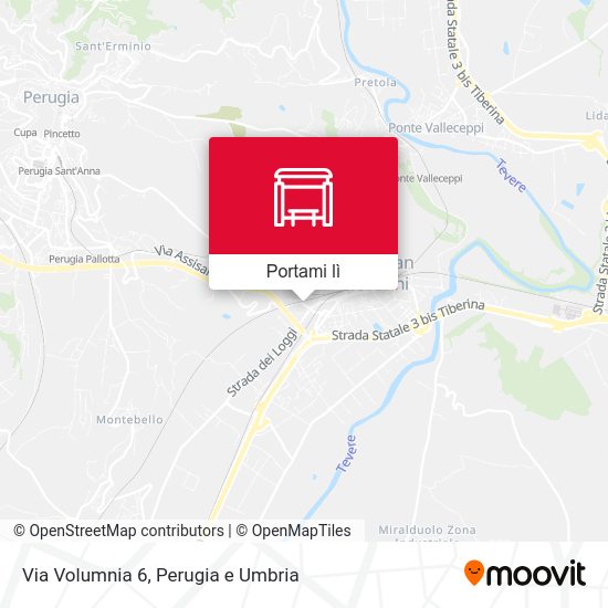 Mappa Via Volumnia 6