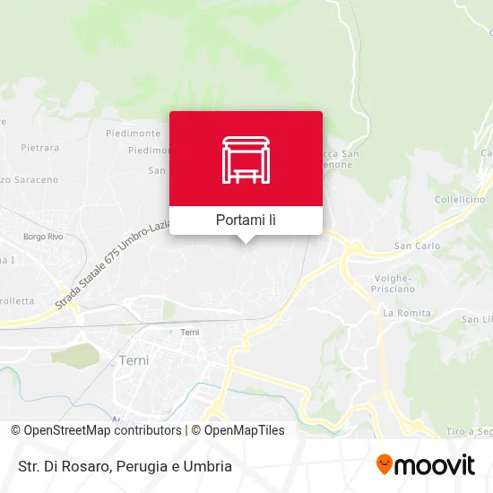 Mappa Str. Di Rosaro