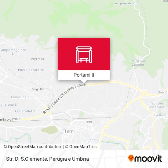 Mappa Str. Di S.Clemente