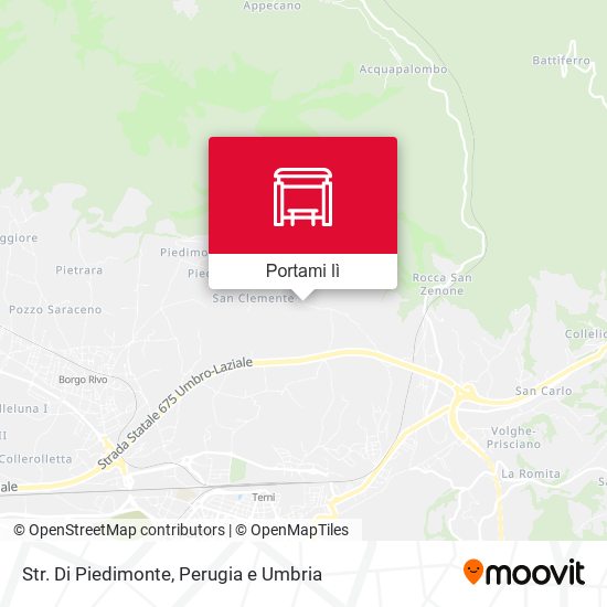 Mappa Str. Di Piedimonte