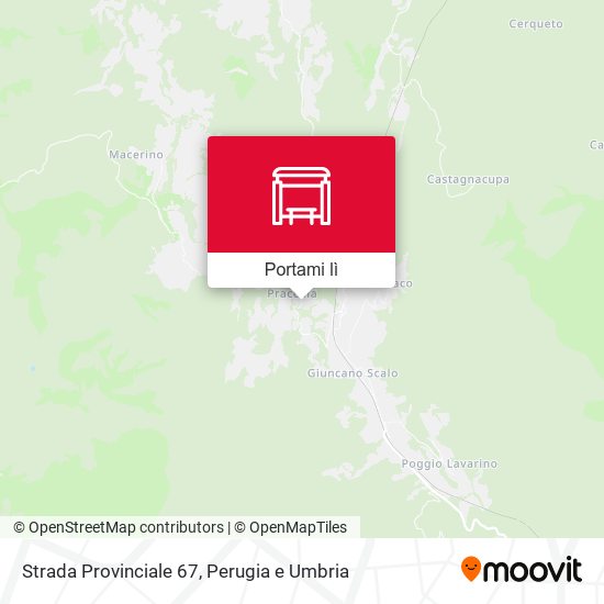 Mappa Strada Provinciale 67