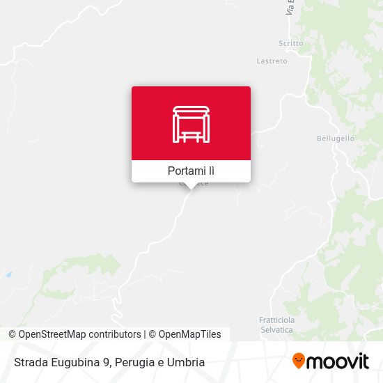 Mappa Strada Eugubina 9
