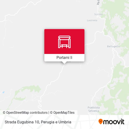 Mappa Strada Eugubina 10