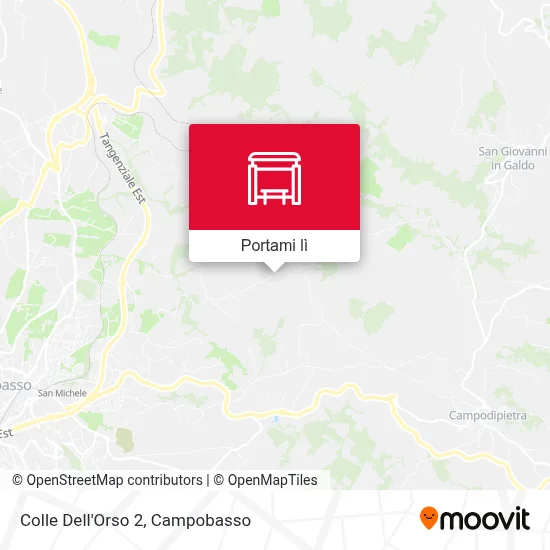 Mappa Colle Dell'Orso 2