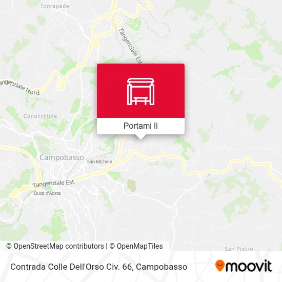 Mappa Contrada Colle Dell'Orso Civ. 66