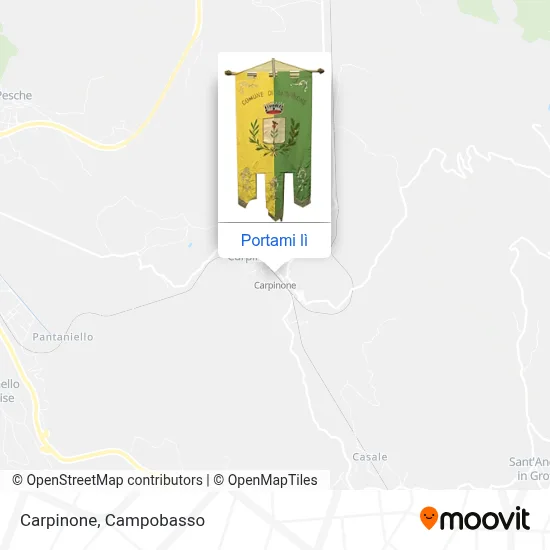 Mappa Carpinone